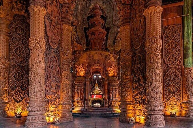 Entry Ticket to the Sanctuary of Truth Pattaya - Live carving demonstrations and cultural performances