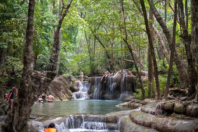 Erawan Waterfalls and Bridge Over River Kwai Tour from Bangkok - Value check: $56 plus the real add-ons