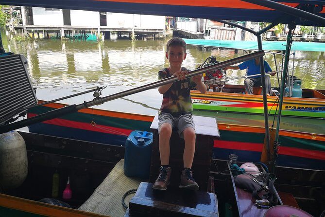 Explore Bangkok by Bike & Boat with Lunch - Lunch at Baan Silapin: canal-side, food first, then art