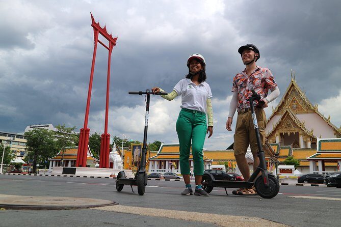 Explore Bangkok by E-Scooter & Try Street Food - Princess Mother Memorial Park: snack break plus a slower walk