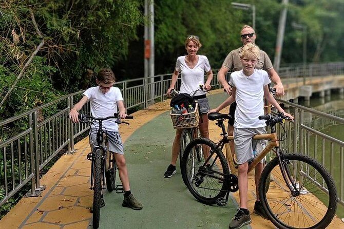 Family Bicycle Tour in the Green Oasis of Bangkok on Bamboo bikes - Bamboo bikes and kid-first safety that actually matter