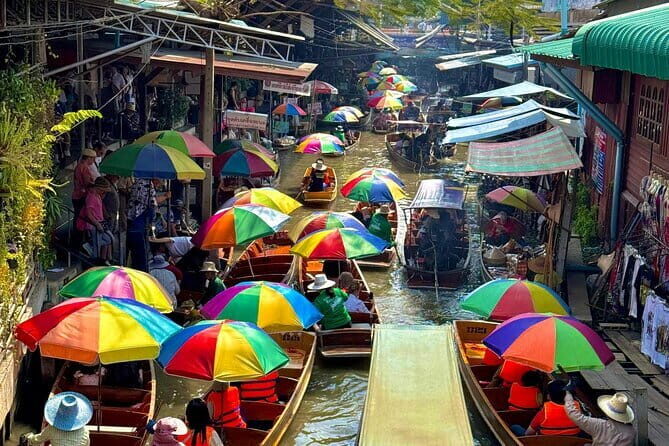 Floating Market & Railway Market Private Tour - Mae Klong Railway Market (Hoop Rom Market): the train you can almost feel