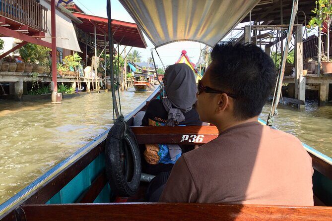 Floating Market with Great Pagoda Temple and Wat Sam Phran - Damnoen Saduak Floating Market by Private Long-Tail Boat
