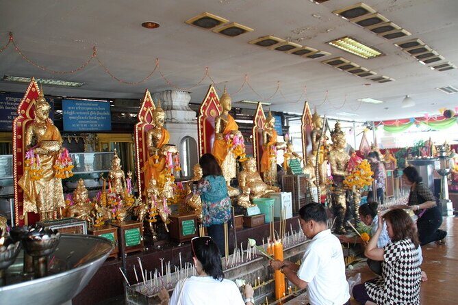 Floating & Railway Markets and Erawan Waterfall [Optional Luxury] - Erawan Waterfall: seven tiers, emerald ponds, and a light jungle hike
