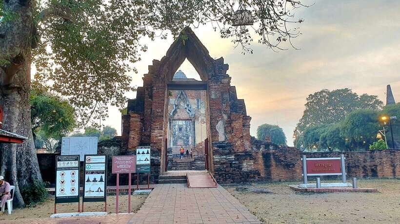 From Bangkok: Ayutthaya Afternoon Tour with Boat & Tuk-Tuk - Wat Ratchaburana: Royal Architecture You Can Actually Appreciate