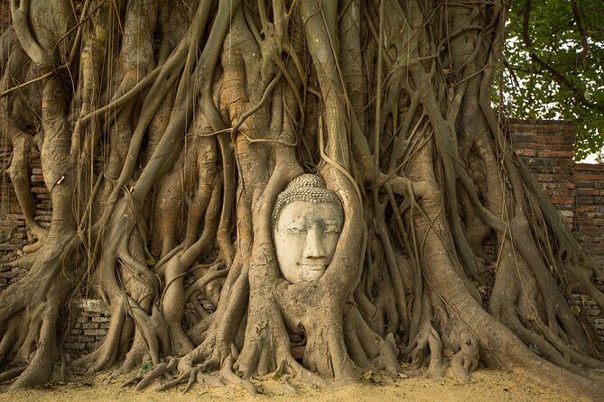 From Bangkok: Ayutthaya Temples Small Group Tour with Lunch - Stop 6: Wat Phu Khao Thong (Golden Mount) as a victory landmark