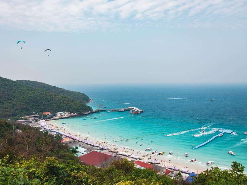 From Bangkok: Pattaya Koh Larn & Sanctuary of Truth Day Trip - Getting started: hotel pickup or the BTS meeting point