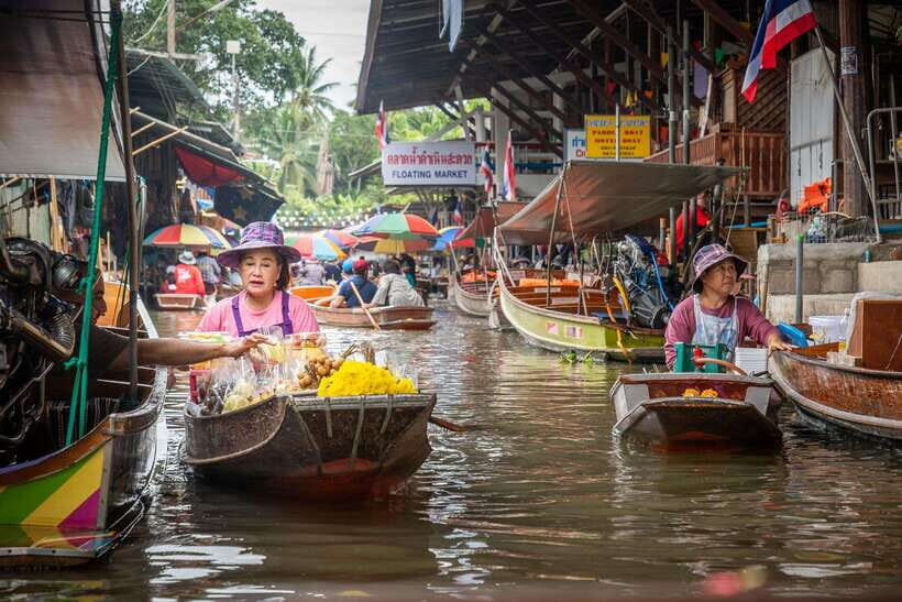 From Bangkok: Railway & Damnoen Saduak Floating Market Tour - What to bring: keep it simple for a hot, photo-heavy day