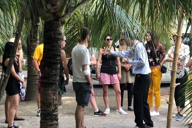 From Bangkok : Thaka Floating Market - Entering Thaka Floating Market: browsing, bargaining, and snacks on the canal