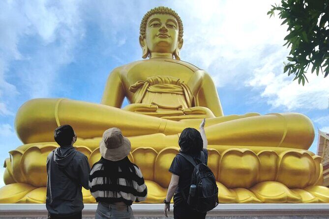 Giant Buddha and Bangkok Local Tour - Wat Paknam Phasi Charoen: Respect, Museum, and Bangkok’s Highest Buddha Image