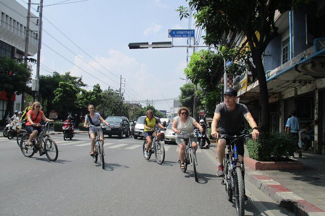 Green Bangkok Bicycle Tour - Safety basics: helmets are included—check yours early