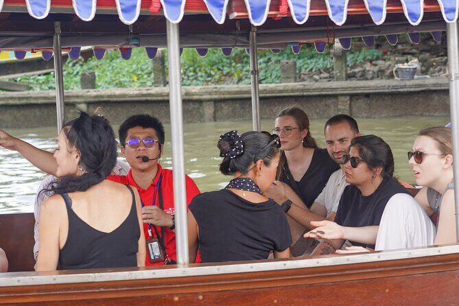Hidden Bangkok: Local Canal & Artist Village by EV Boat - Wat Pak Nam: the white pagoda you can’t miss