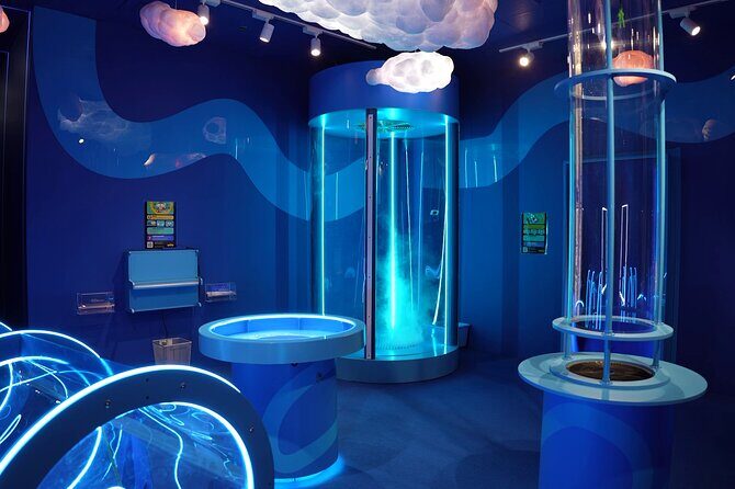 Interactive Amusement and Science theme park for all Ages - The role of guides: when your visit becomes a real show