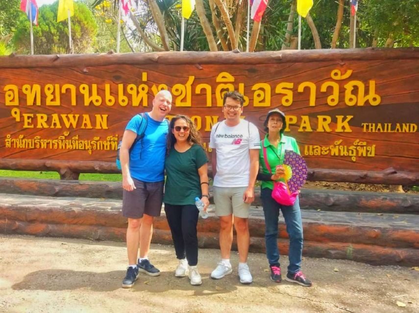 Kanchanaburi: Erawan Waterfall & Train Full-Day Tour - Siam-Burma Railway: The Train Ride Past River Kwai