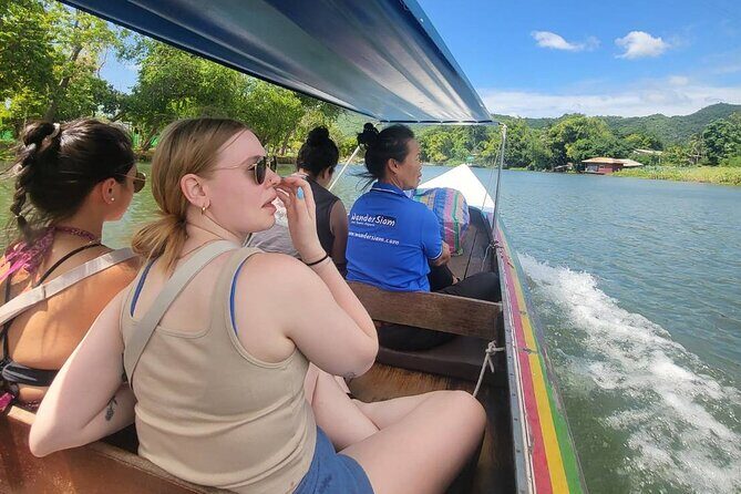 Kanchanaburi Full Day Tour: River Kwai and Erawan Falls - The River Kwai Bridge Walk: Looking at History from the River