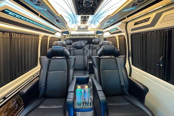 Luxury Chauffeured Van Charter - Bangkok - Riding in the Toyota Majesty: comfort, safety, and heat control