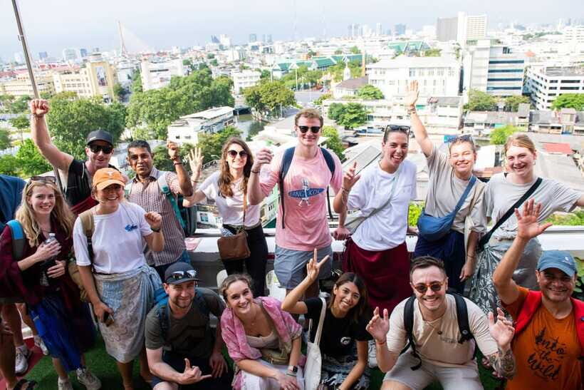 Mad Monkey Bangkok City Session - Walking Tour - Chang Beer at the Finish: A Fun Ending (That Still Fits the Rules)