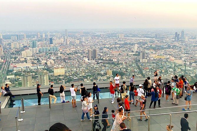 Mahanakhon Building Skywalk - Free Upgrade to Rooftop - Rooftop deck upgrade on the 78th floor: big views, open air, weather rules