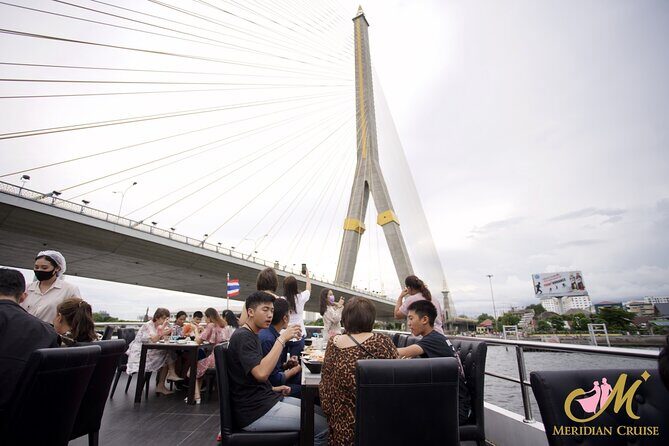 Meridian Sunset Dinner Cruise - Floating Paradise From ICONSIAM Bangkok - Dinner While the River Turns Golden at ICONSIAM