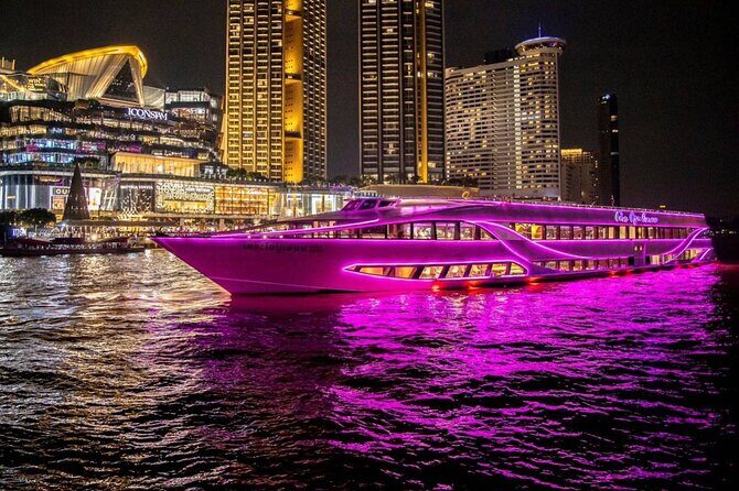 Opulence Buffet Dinner Cruise & Cultural Show - Bangkok, but after dark: what makes this cruise special