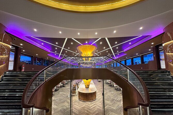 Opulence Buffet Dinner Cruise & Cultural Show - The cruise route and landmark sightlines: rain and tide can change the show