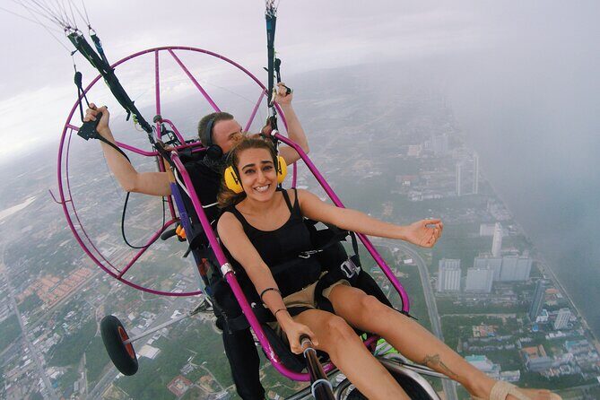 Paramotor Flying Experience in Pattaya by TSA Thailand - Weight rules and surcharges: the one thing you must check