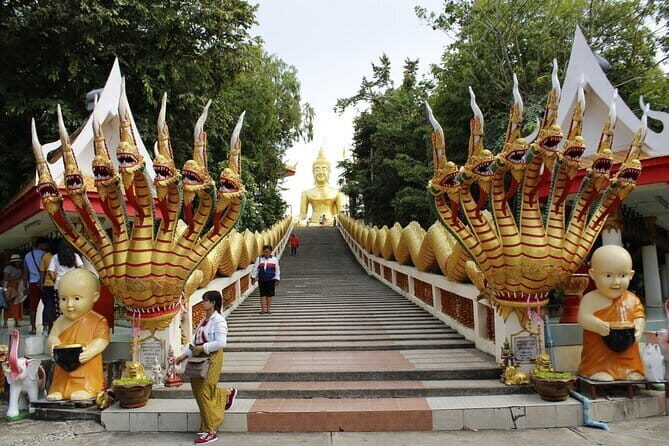 Pattaya Discovery Tour with Floating Market - Stop 1: Khao Chi Chan (Buddha Mountain) Views and the Big Buddha