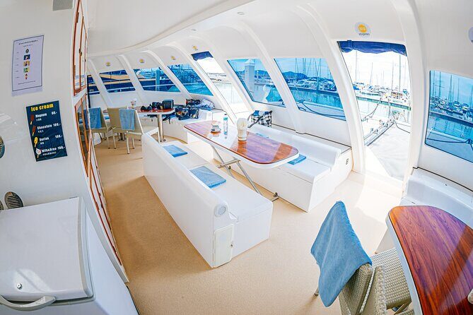 Pattaya Full-Day 3 Tropical Island tour Snorkeling Cruise Buffet - The sea time plan: snorkeling and swimming around Koh Phai, Koh Rin, and Koh Ped