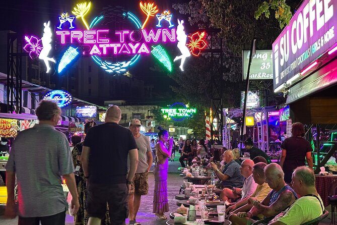 Pattaya: Rooftop, Nightclubs, Nightmarket & Walking Street - Walking Street Pattaya: neon, crowds, and controlled chaos