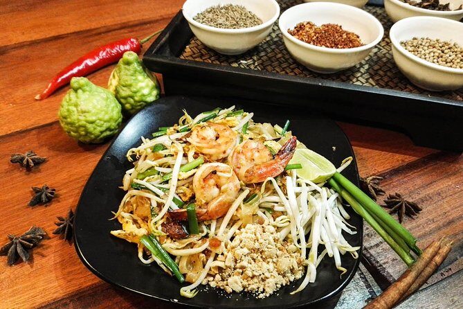 Pink Chili - Thai Cooking Class and Market Tour in Bangkok - The dishes you’ll cook: curry, soups, noodles, and sticky rice