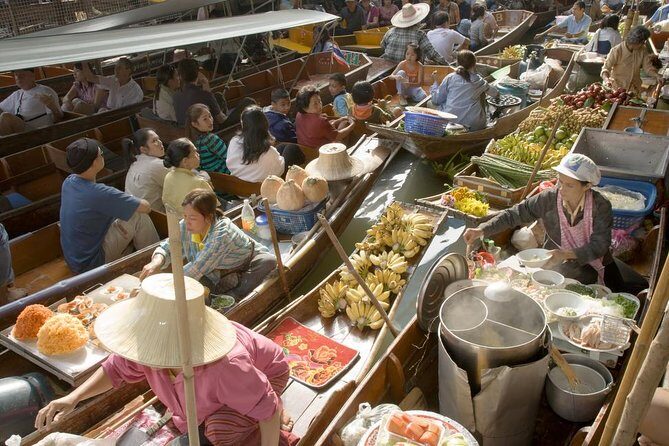 Private Damnoen Saduak Floating Market and Train Market Tour - From Bangkok at 7:00 am to Ratchaburi: How the Day Flows
