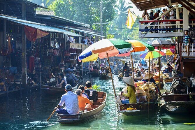Private Damnoen Saduak Floating Market and Train Market Tour - What to Know Before You Go (Shoes, Paddle Boats, Food Choices)