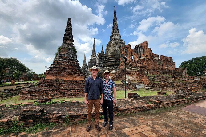 Private Floating Market and Historical Ayutthaya Sightseeing Tour - Wat Phra Si Sanphet: royal temple grounds
