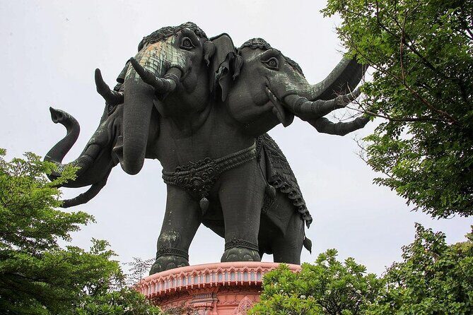 Private Guided Day Tour to Erawan Museum & Ancient City - Erawan Museum: the three-headed elephant, rain myth, and a 3-level journey