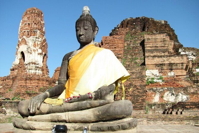 Private Tour : Ayutthaya Sightseeing by Coach return by Cruise - Wat Lokayasutharam: a quick, easy stop for the reclining Buddha