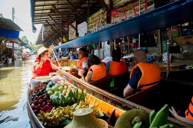 Private Tour from Bangkok: Railway and Floating Markets Tour - The Damnoen Saduak ride begins with narrow village canals