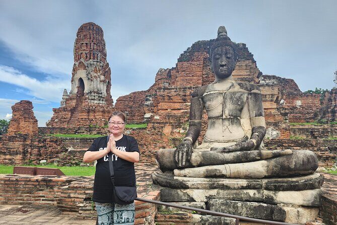 Private Tour to Ayutthaya, World Heritage Site with Boat Tour - Wat Phanan Choeng Worawihan: a giant seated Buddha with serious history