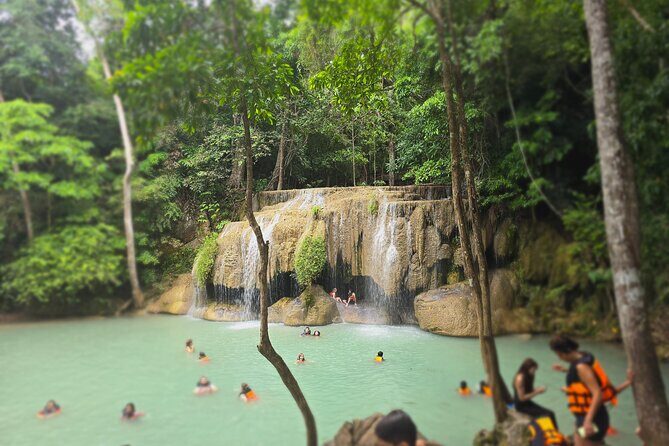Private Tour to Erawan Waterfall and Boat Tour in Kanchanaburi - Key highlights at a glance