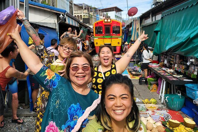 Private Tour to Maeklong Railway Market and Floating Market - Key highlights you’ll feel right away