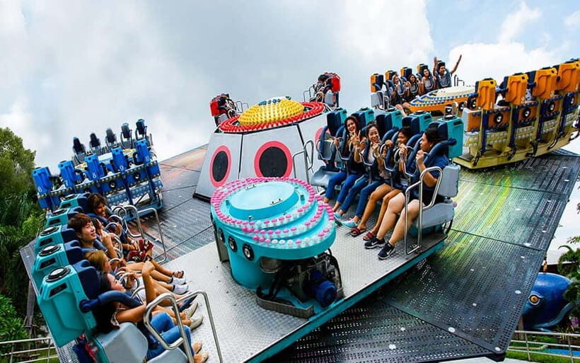 Siam Amazing Park Entry Ticket with Buffet Lunch (NON THAI) - Amusement rides: where the energy spikes