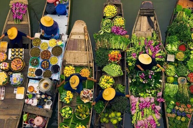 Small Group Railway Market and Floating Market - Damnoen Saduak Floating Market: Boat Ride and 2 Hours of Market Life