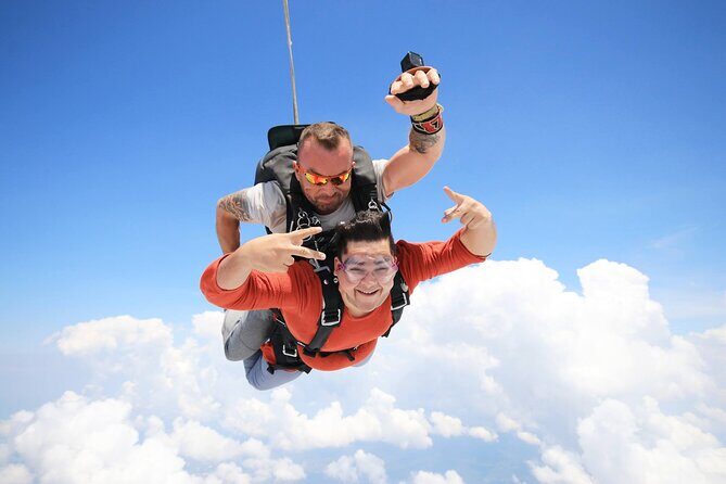 Tandem Skydiving Pattaya by Thai Sky Adventures - The Aircraft Ride to Altitude and the Exit Moment