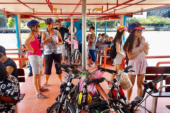 Thai Culture and Local Life 4- Hour Bangkok Bike Tour - Stop 4: Chao Phraya River Crossing and the View Break You Need