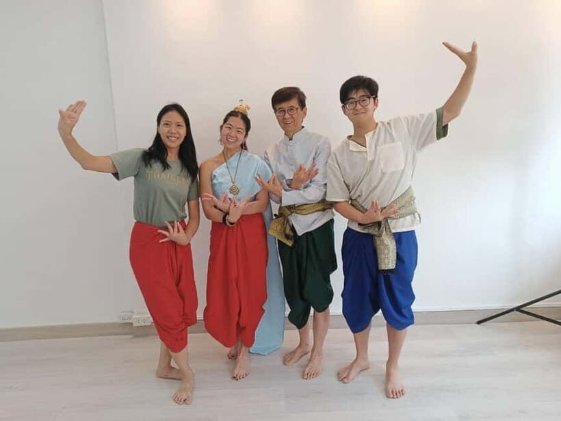 Thai Dance Class - Photos and Short Clips During Learning
