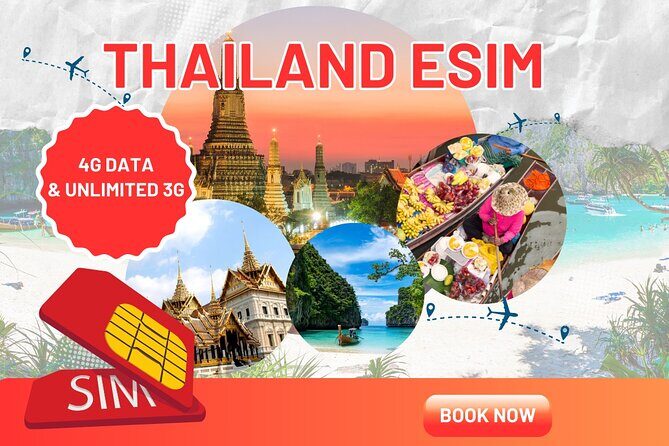 Thailand eSIM (3 to 30 days, up to 60GB) - Key Points at a Glance