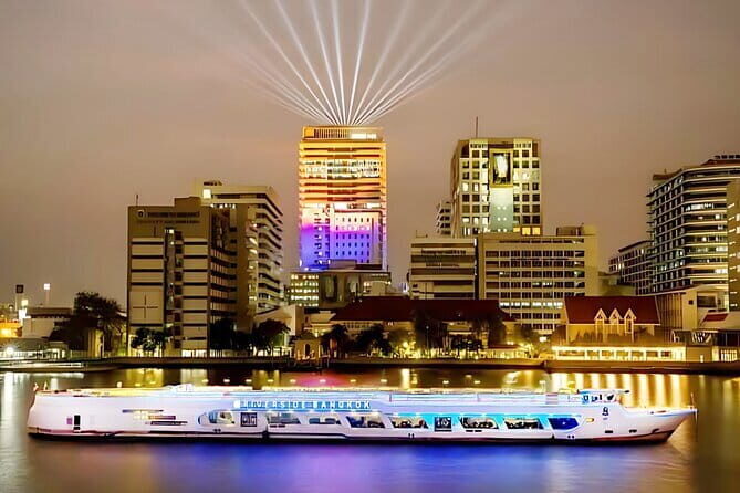 The Luxury White Cruise Experience - What you’ll see: Grand Palace, Wat Arun, Emerald Buddha, and more
