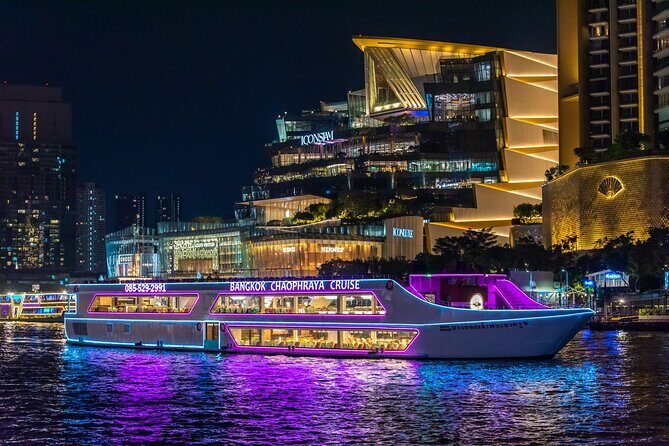 The Newest Luxury 5-Star Bangkok Chao Phraya Dinner Cruise - Key things to know before you go