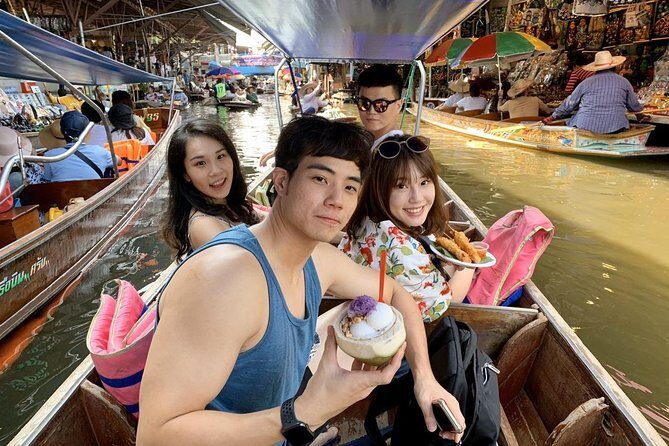 Train Market and Floating Market half day tour - The Damnoen Saduak floating market boat ride: what you really see from the water