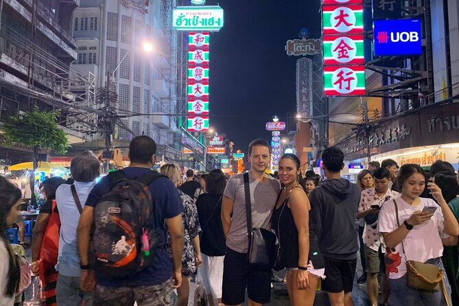 Tuk-tuk tour Bangkok by Night with Chinatown meal and hotel transfers - Bangkok by Night Starts on the River: The Boat-Plus-Tuk-Tuk Magic