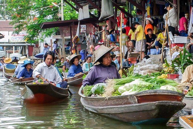 Unique Bangkok Markets: Train Market & Floating Market Adventure - Damnoen Saduak Floating Market: Watching Canal Life From a Longtail Boat
